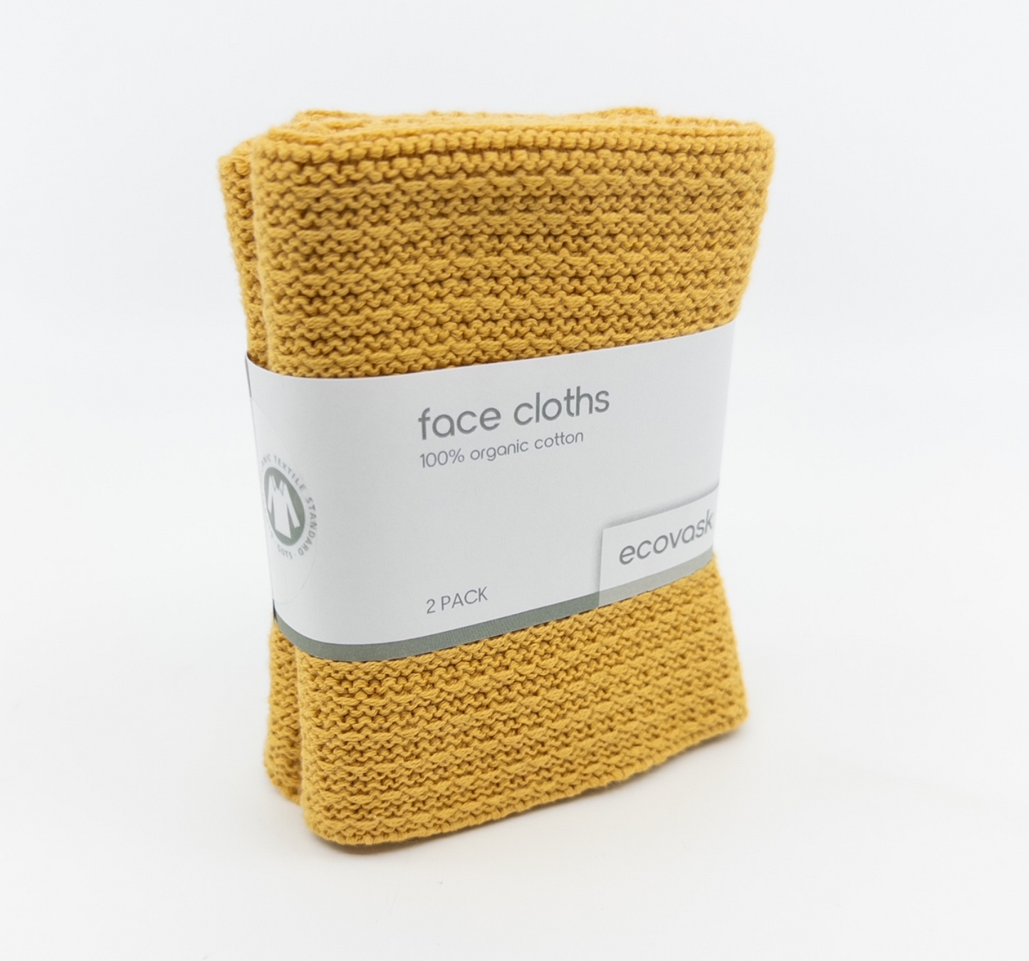 Ecovask Face Cloth - 2pk