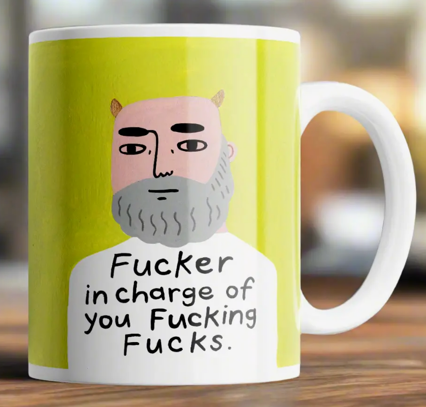 Fucker In Charge Mug