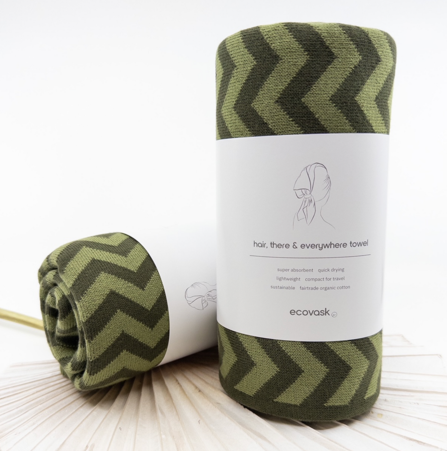 Ecovask Hair and Travel Towel