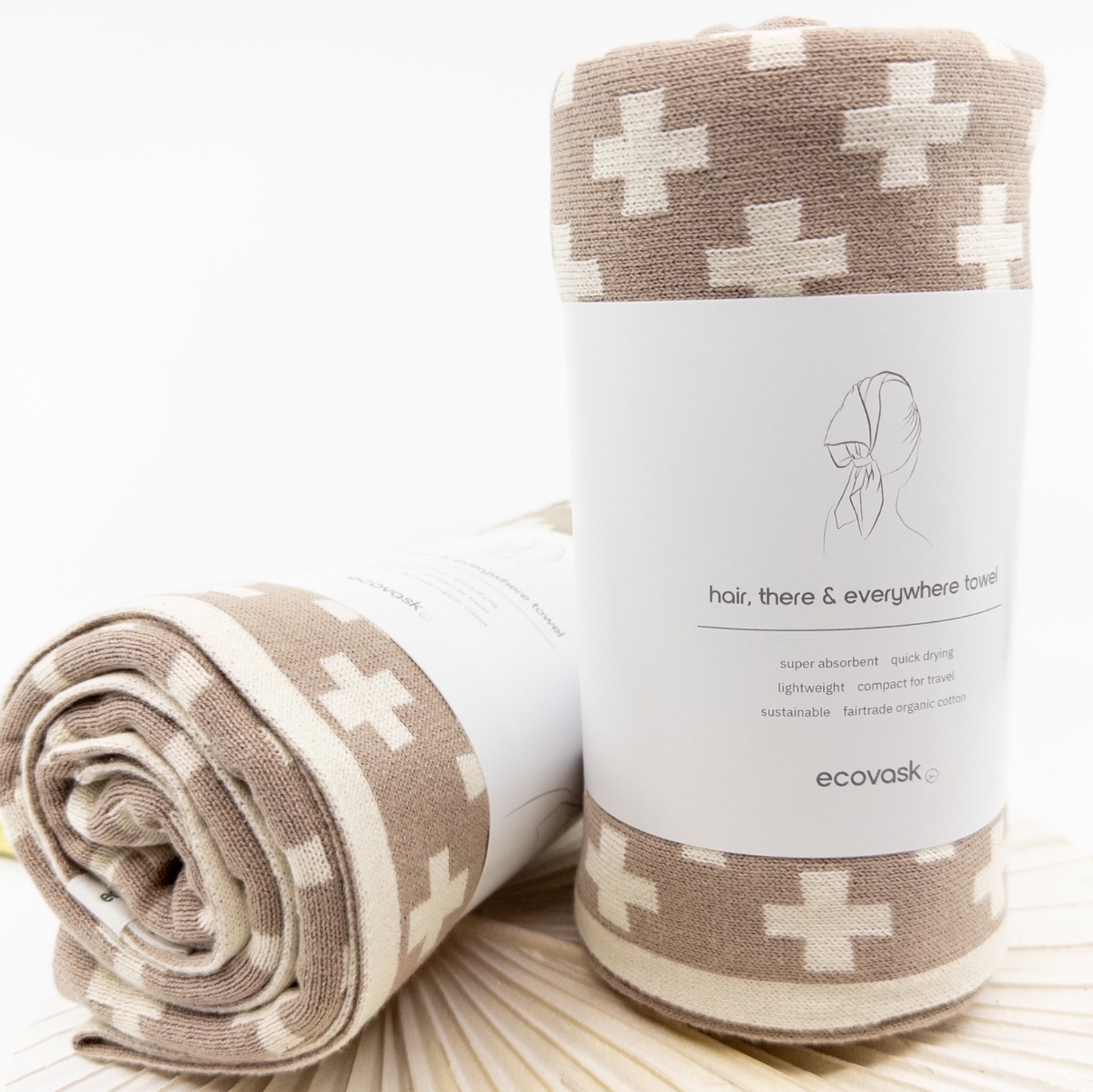 Ecovask Hair and Travel Towel