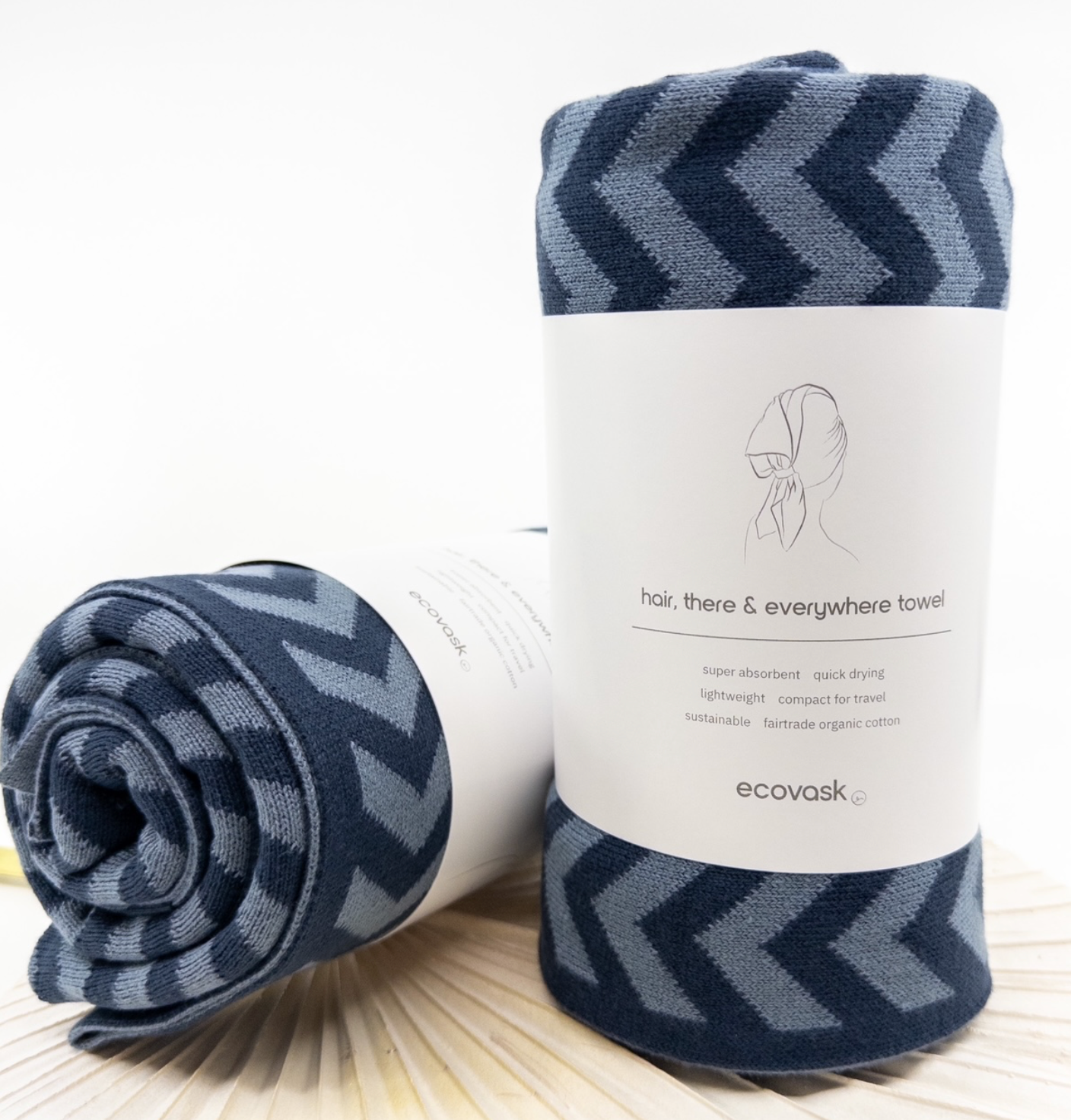 Ecovask Hair and Travel Towel