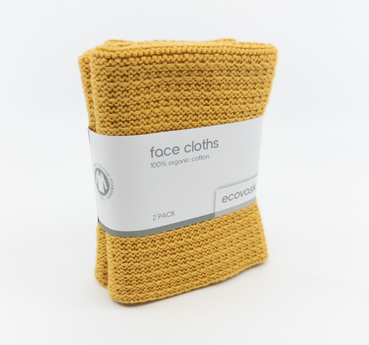 Ecovask Face Cloth - 2pk
